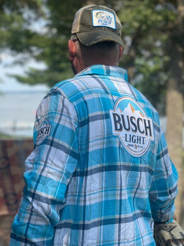 Busch Light Flannels at Angry Minnow Clothing Co.